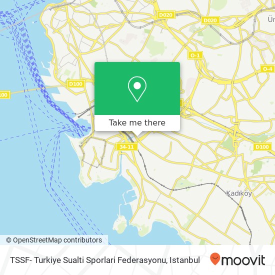 TSSF- Turkiye Sualti Sporlari Federasyonu map