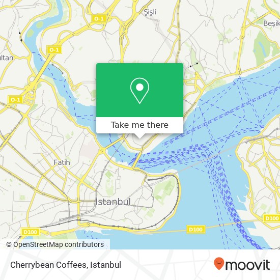 Cherrybean Coffees map