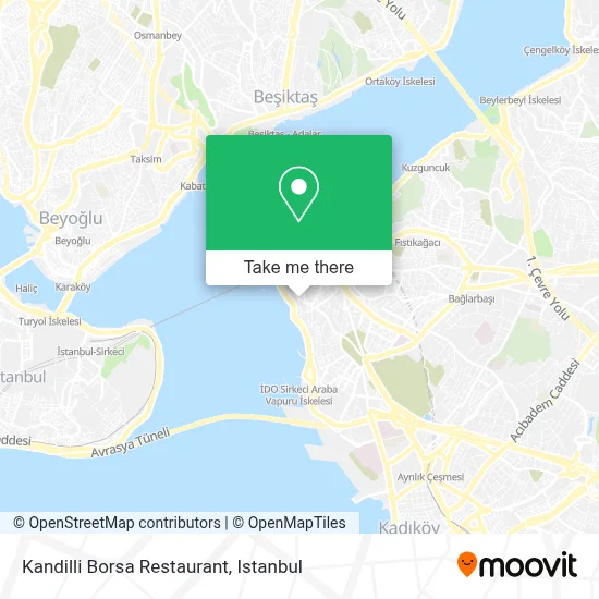 Kandilli Borsa Restaurant map