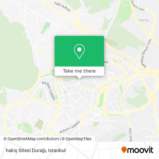 hakiş Sitesi Durağı map
