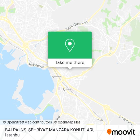 BALPA İNŞ. ŞEHRİYAZ MANZARA KONUTLARI map