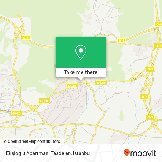 Ekşioğlu Apartmani Tasdelen map