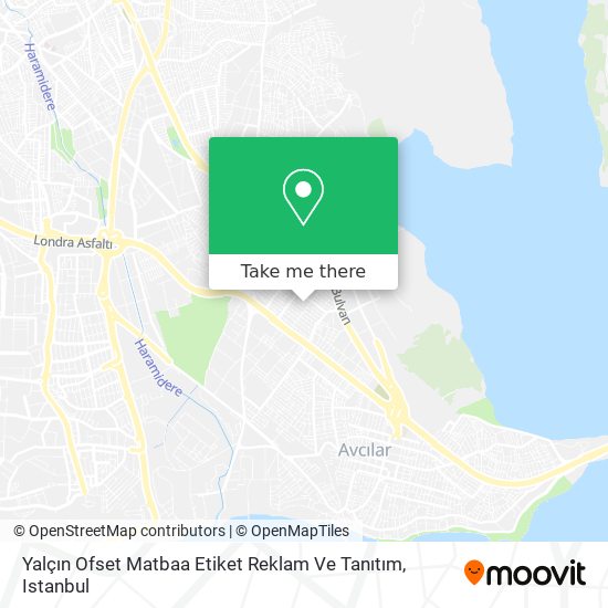Yalçın Ofset Matbaa Etiket Reklam Ve Tanıtım map