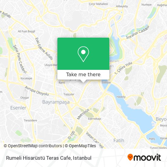 Rumeli Hisarüstü Teras Cafe map