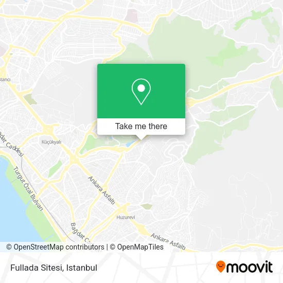 Fullada Sitesi map