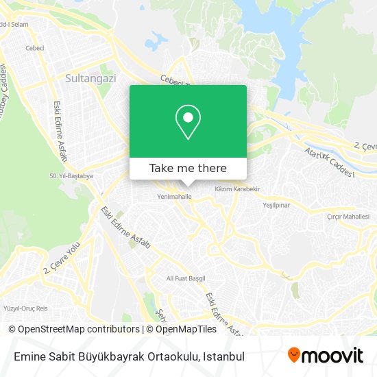 Emine Sabit Büyükbayrak Ortaokulu map