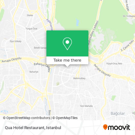 Qua Hotel Restaurant map