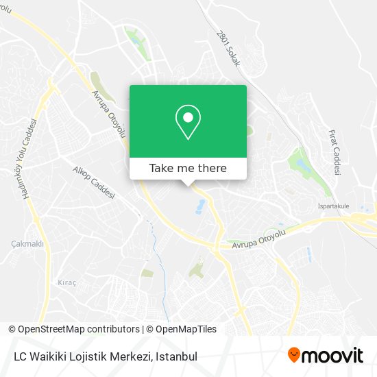 LC Waikiki Lojistik Merkezi map