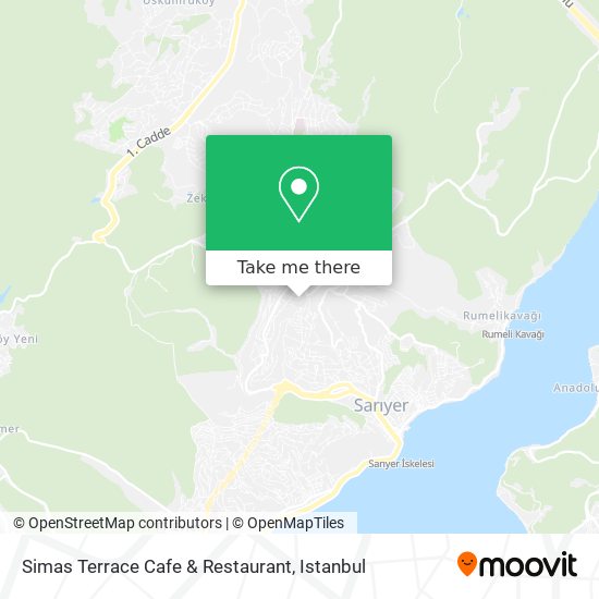 Simas Terrace Cafe & Restaurant map