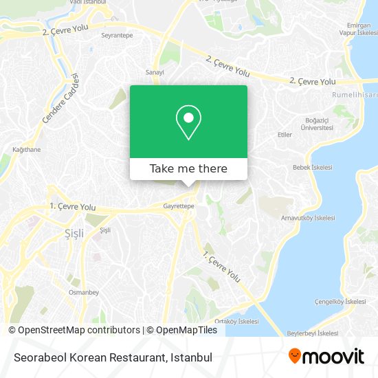 Seorabeol Korean Restaurant map