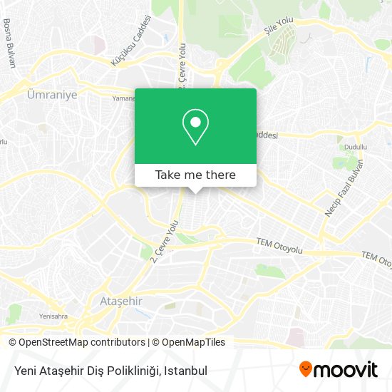 Yeni Ataşehir Diş Polikliniği map