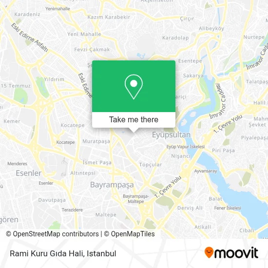 Rami Kuru Gıda Hali map