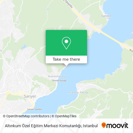 Altınkum Özel Eğitim Merkezi Komutanlığı map