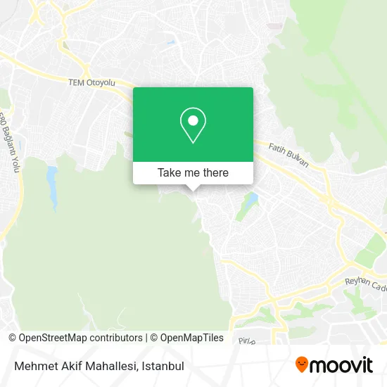 Mehmet Akif Mahallesi map