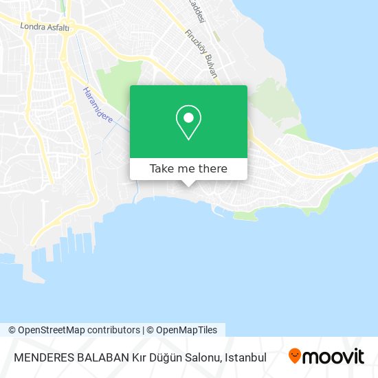 MENDERES BALABAN Kır Düğün Salonu map