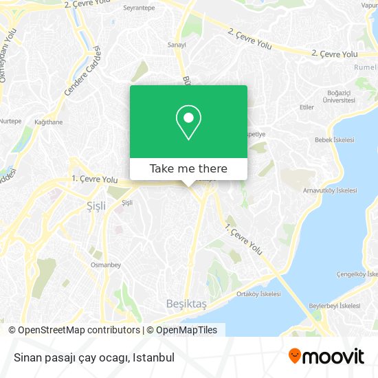 Sinan pasajı çay ocagı map