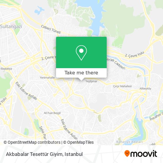 Akbabalar Tesettür Giyim map