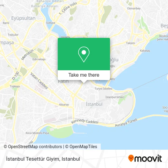 İstanbul Tesettür Giyim map
