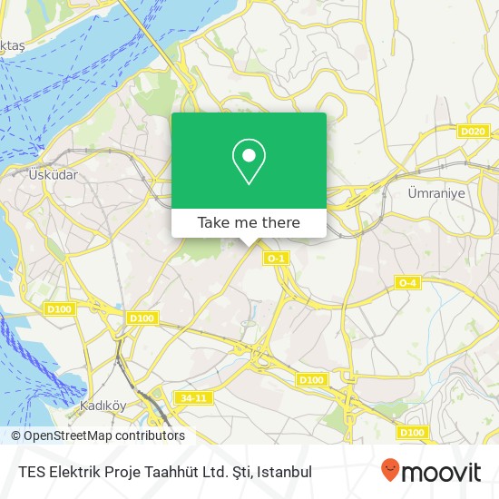 TES Elektrik Proje Taahhüt Ltd. Şti map