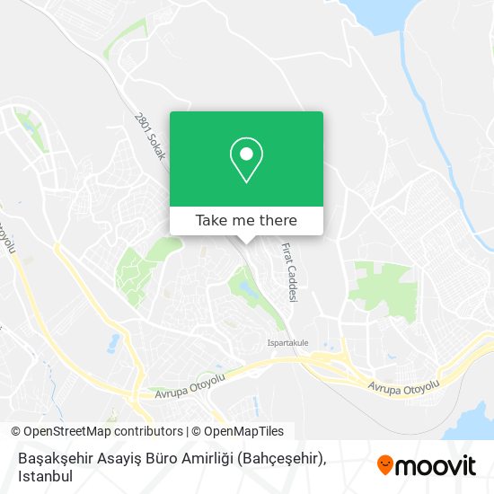 Başakşehir Asayiş Büro Amirliği (Bahçeşehir) map