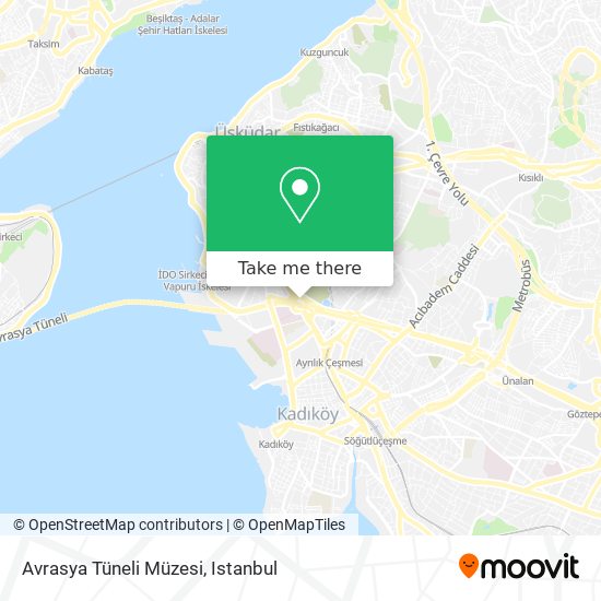 Avrasya Tüneli Müzesi map