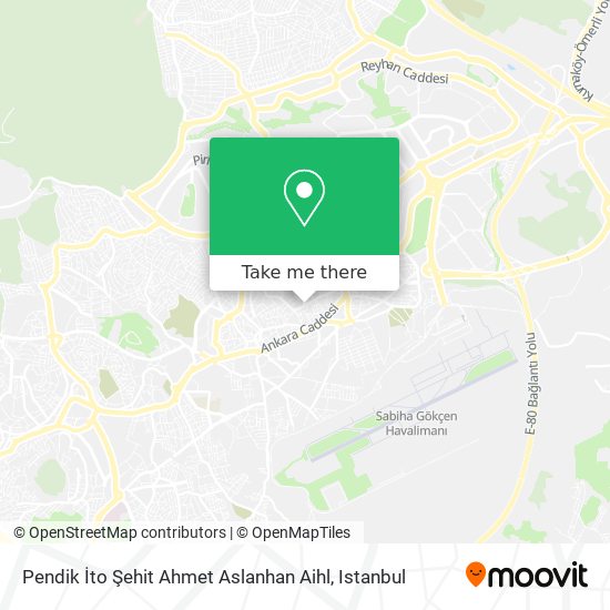 Pendik İto Şehit Ahmet Aslanhan Aihl map