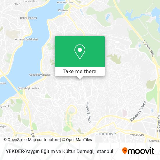 YEKDER-Yaygın Eğitim ve Kültür Derneği map