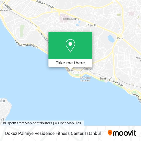 Dokuz Palmiye Residence Fitness Center map