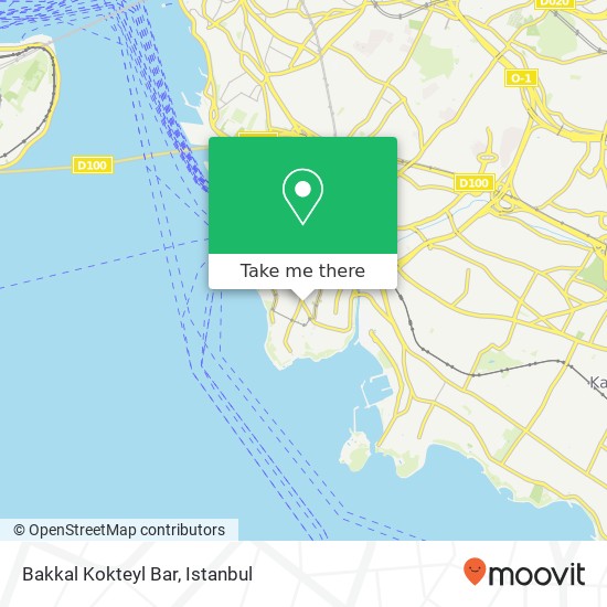 Bakkal Kokteyl Bar map