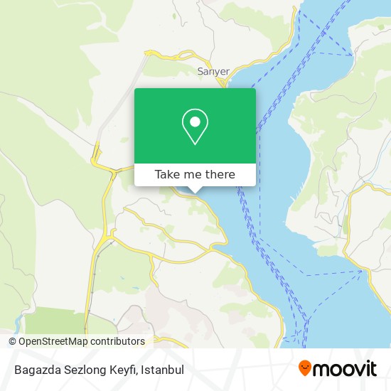 Bagazda Sezlong Keyfi map