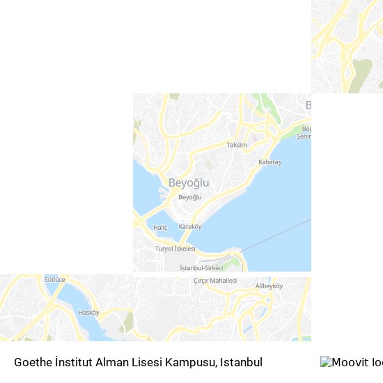 Goethe İnstitut Alman Lisesi Kampusu map