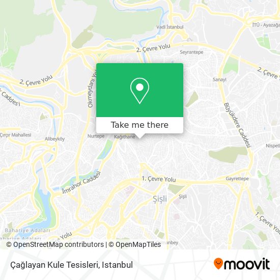Çağlayan Kule Tesisleri map