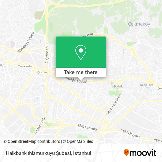 Halkbank ıhlamurkuyu Şubesi map