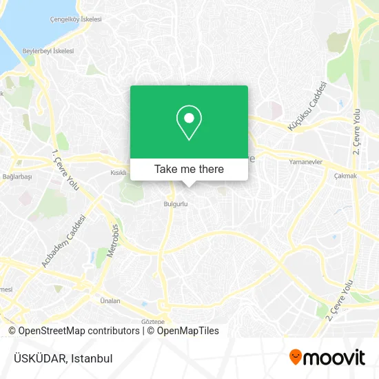 ÜSKÜDAR map