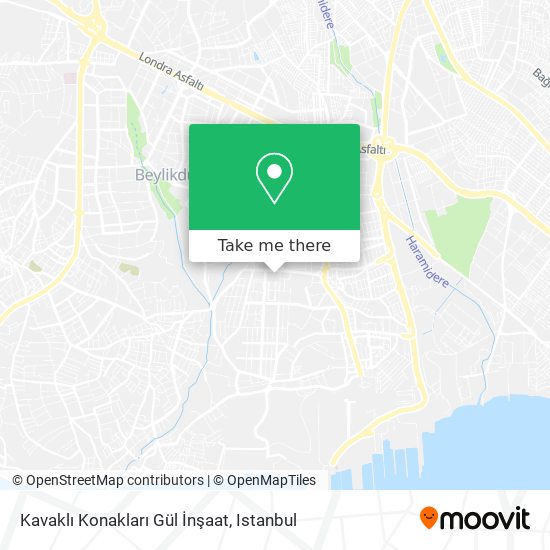 Kavaklı Konakları Gül İnşaat map