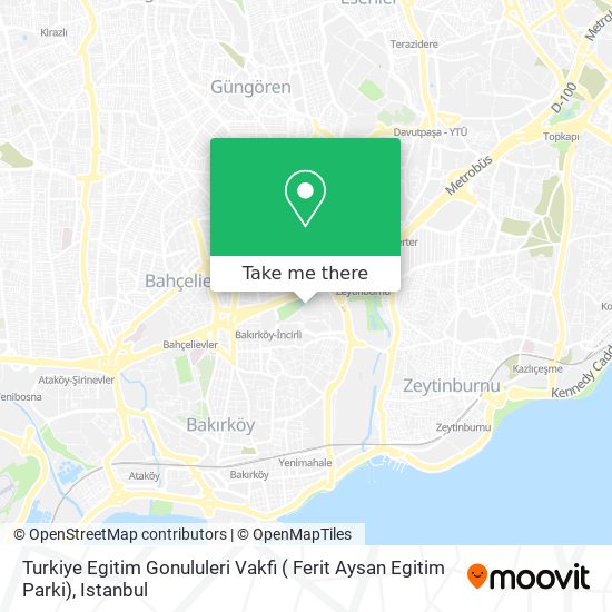 Turkiye Egitim Gonululeri Vakfi ( Ferit Aysan Egitim Parki) map