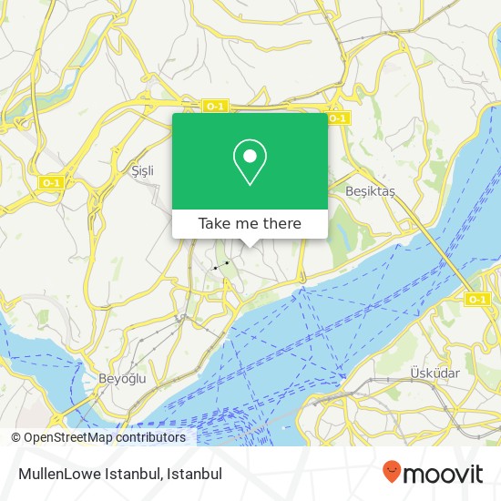 MullenLowe Istanbul map
