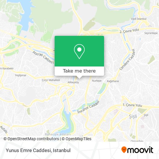 Yunus Emre Caddesi map