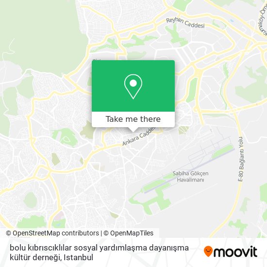 bolu kıbrıscıklılar sosyal yardımlaşma dayanışma kültür derneği map