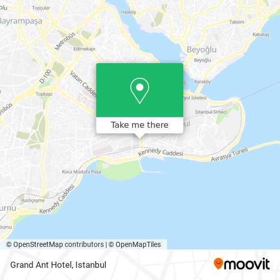 Grand Ant Hotel map