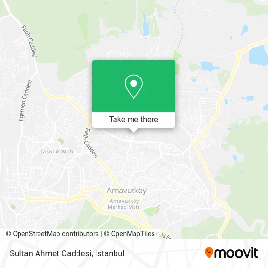 Sultan Ahmet Caddesi map