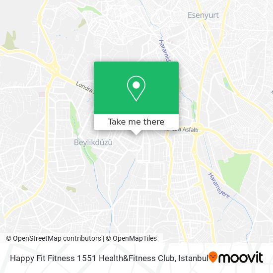 Happy Fit Fitness 1551 Health&Fitness Club map