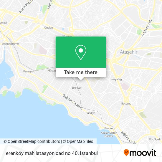 erenköy mah istasyon cad no 40 map