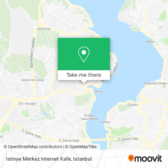 Istinye Merkez Internet Kafe map