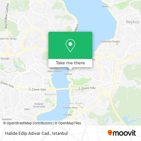 Halide Edip Adıvar Cad. map