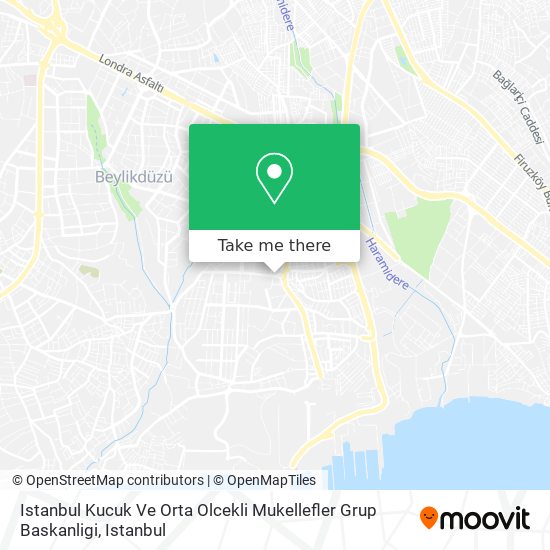 Istanbul Kucuk Ve Orta Olcekli Mukellefler Grup Baskanligi map