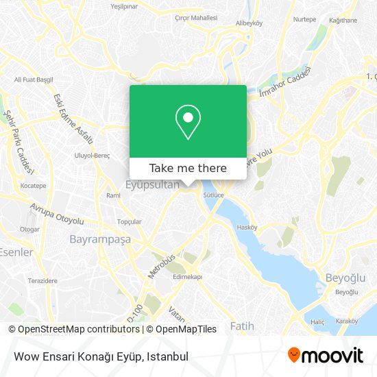 Wow Ensari Konağı Eyüp map