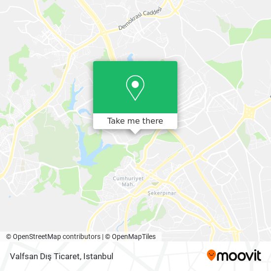 Valfsan Dış Ticaret map