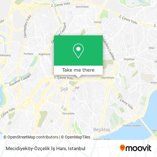 Mecidiyeköy-Özçelik İş Hanı map