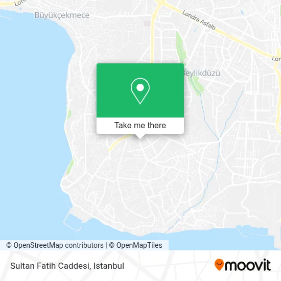 Sultan Fatih Caddesi map